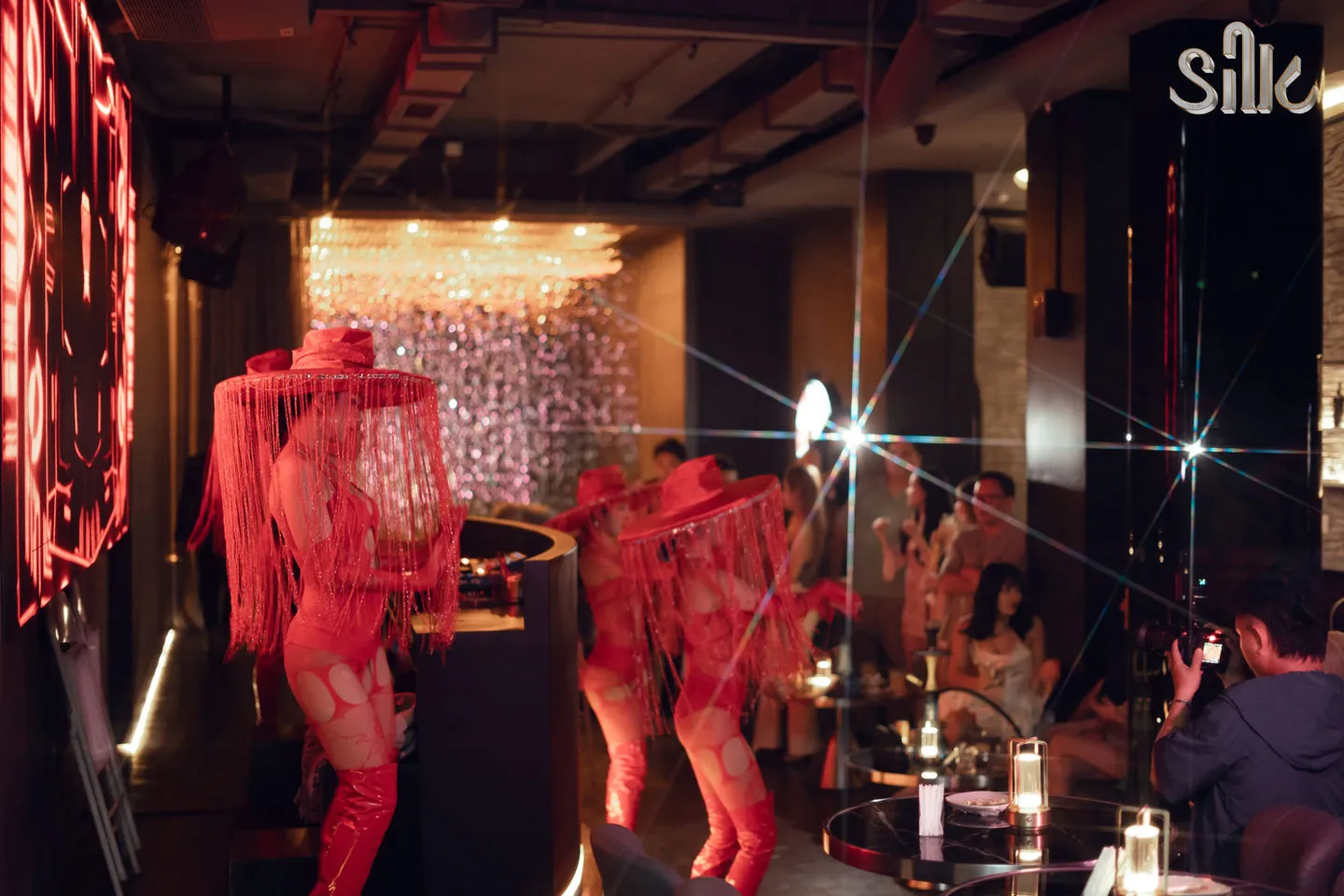 Go Go Dancers Red Crystal